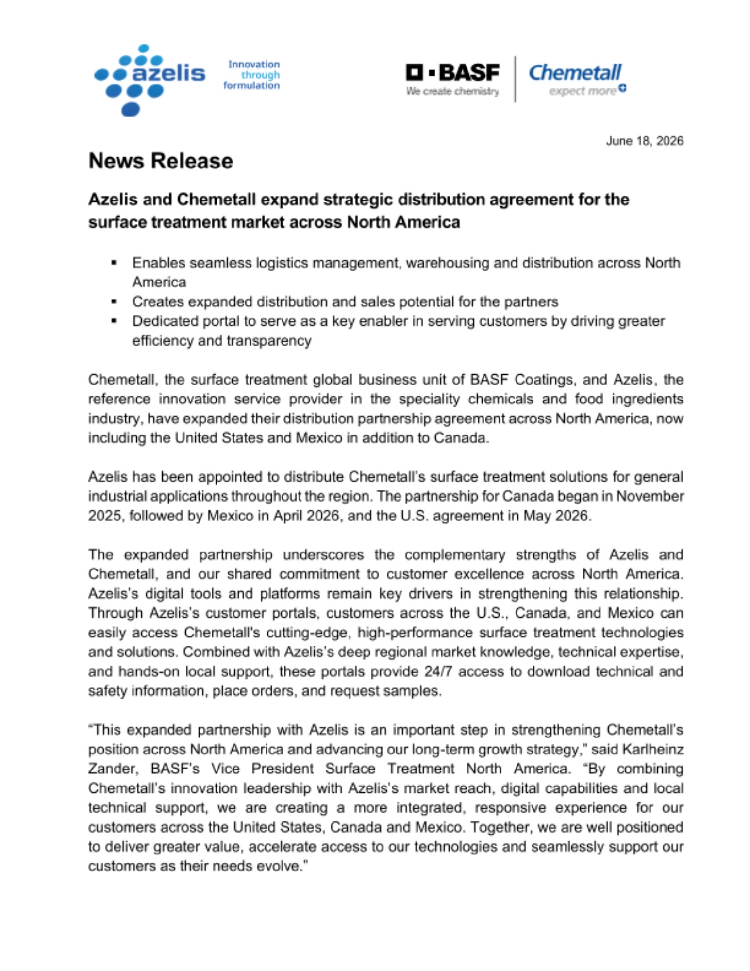 Press Release Press Release